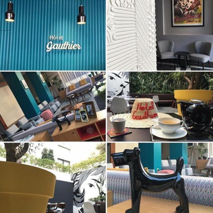 Boutique Hotel Gauthier Restaurant Terrasse Kazablanka Dış mekan fotoğraf